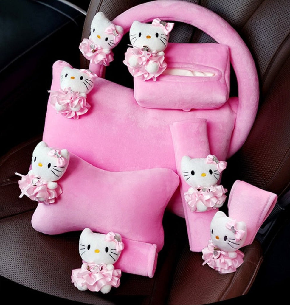 OK Cars Auto Schlüsselanhänger Hello Kitty